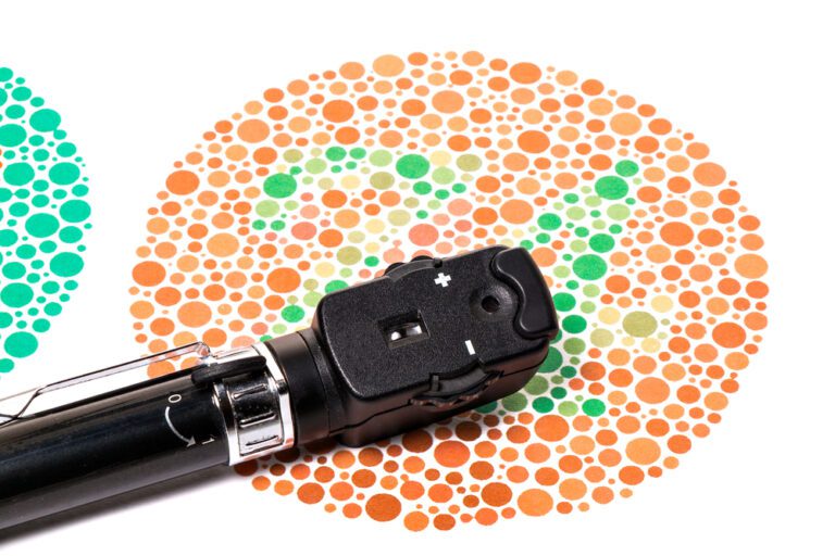Imagem do teste de ishihara